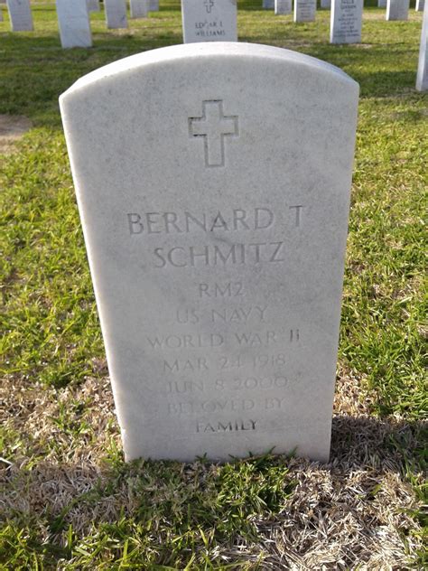 Bernard T Schmitz Find A Grave Memorial