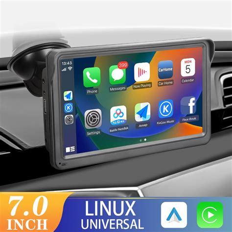 Hippcron CarPlay Z Systemem Android Radio Samochodowe Multimedialny