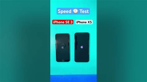 Iphone Se 3 Vs Iphone Xs Speed Test Shorts Iphonese3 Iphonexs Speed