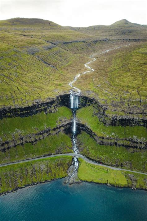 Fossá Waterfall Most Famous Faroe Islands Waterfall In 2024 Island