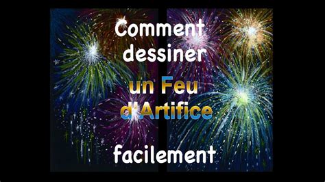 Comment Dessiner Feux D Artifice How To Draw Fireworks Youtube