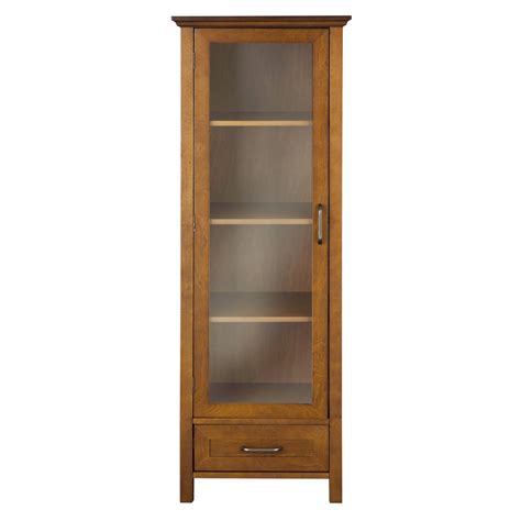 Bathroom Storage Cabinet Oak – Everything Bathroom