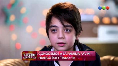 Conocé a Franco y Tiano Favini YouTube