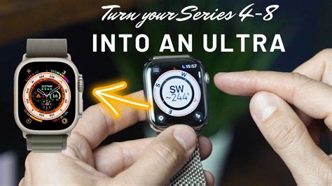 How To Turn Your Apple Watch Series 4 8 Into An Ultra Youtube