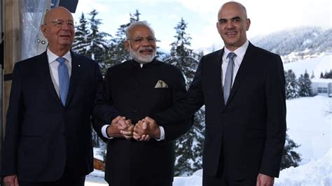 Pm Narendra Modi In Davos Key Moments News Zee News