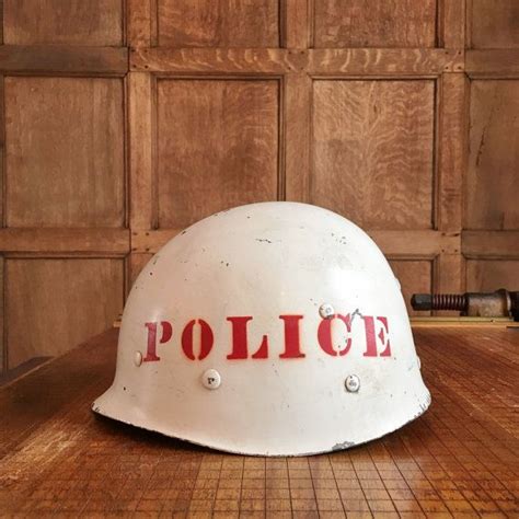 Civil Defense Police Helmet Wwii Era Helmet Police Helmet 1940s