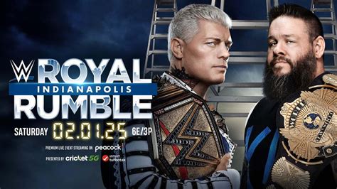 Cartelera Actualizada WWE Royal Rumble 2025