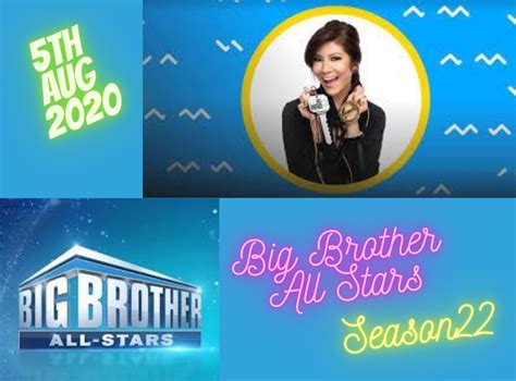 Big Brother All Stars [Live Move In] Season 22 Houseguests/Cast