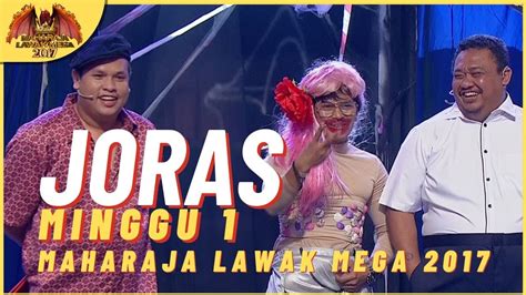 Persembahan Penuh JORAS EP 1 MAHARAJA LAWAK MEGA 2017 YouTube