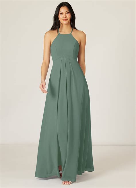 Eucalyptus Azazie Sarah Ready To Ship Bridesmaid Dresses Azazie