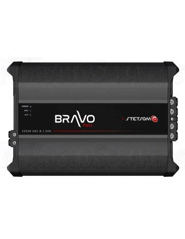 Stetsom Bravo Full K Digital Car Amplifier X W Rms Ohm Full Range