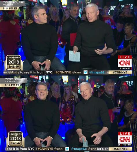 [PHOTOS] Andy Cohen/Anderson Cooper — New Year's Eve Countdown Moments