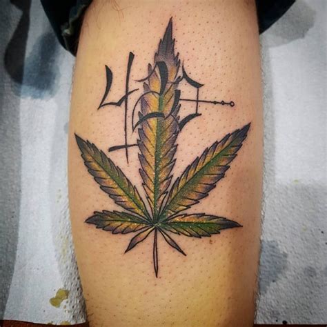 60+ Hot Weed Tattoo Designs – Legalized Ideas in (2019)