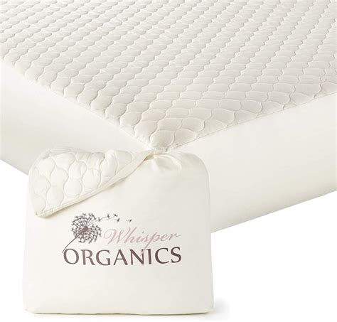 Luxury Eddie Bauer 300 Tc Hypoallergenic Premium Cotton Mattress Pad Medium Weight