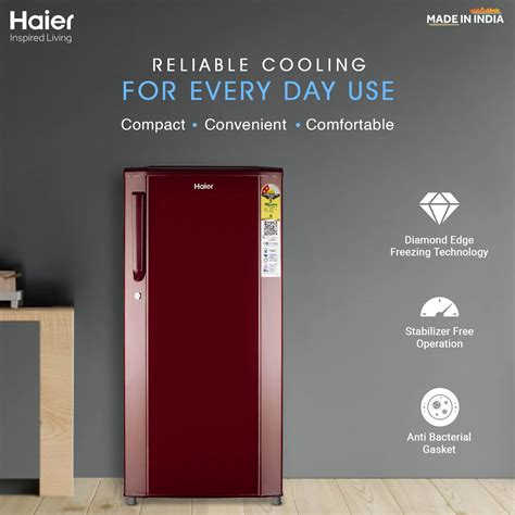 Buy Haier Litres Star Direct Cool Single Door Refrigerator With