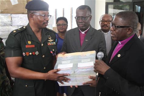 METHODIST CHURCH GHANA DONATES TO UNMISS GHANBATT 8 - Ghana Peace Journal