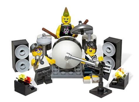 Lego Rock Band Drum Set Accessories Build A Drum Set Set Up The