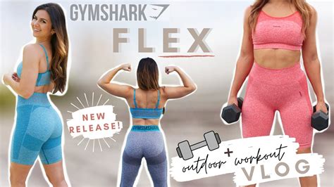 FLEX ON EM BABY NEW GYMSHARK FLEX COLLECTION REVIEW HAUL OUTDOOR