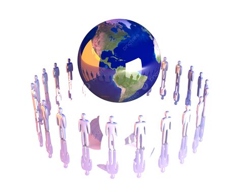 Global Team Americas User World Social User America Digital Png