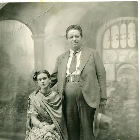 This Is A Photograph Of Diego Rivera With His Wife Frida Kahlo Diego