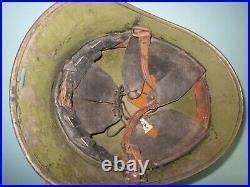 Original Dutch M Helmet Stahlhelm Casque Casco Elmo Ww Militaria