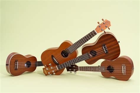 Ukulele Size Guide Different Sizes Of Ukuleles Explained Ukulélés