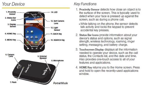 User Manual Pdf Free Samsung Galaxy S Epic 4g Sph D700 Naluri