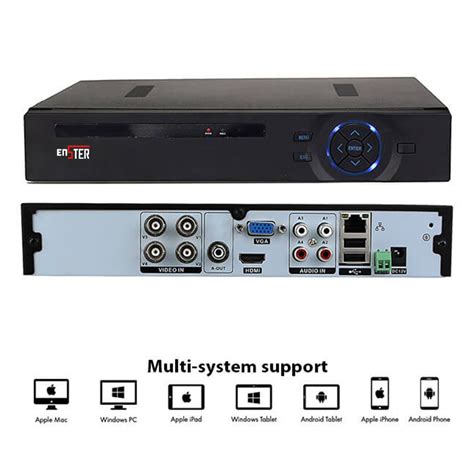 4 Channel 1080P Hybrid Security DVR