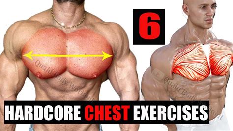 Hardcore Chest Workout I Top 6 Exercises For Chest Youtube