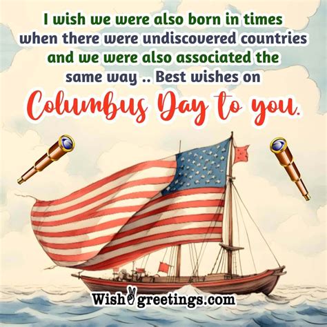 Columbus Day Wishes Messages Wish Greetings