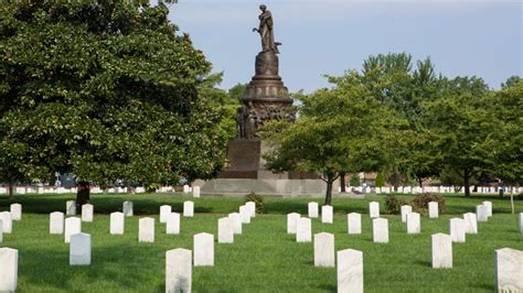 Removal Of A Confederate Memorial In Arlington Cemetery Is Paused By