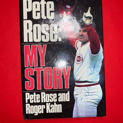 Pete Rose Autograph - Etsy