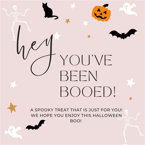 Youve Been Booed Booed Booed Sign Boo Etsy