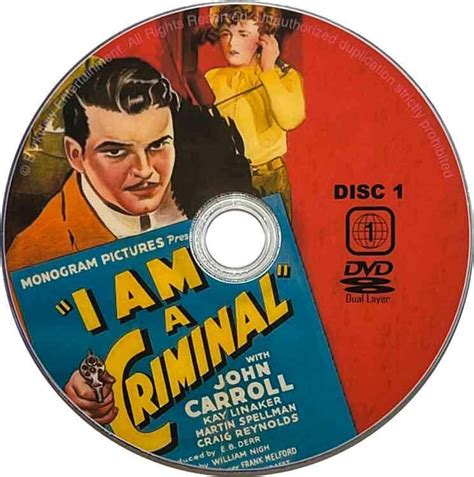 I Am A Criminal Crime Drama New Dvd Ebay