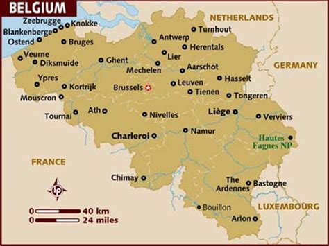 Brugge Belgium Map Map Of Bruges Belgium Western Europe Europe