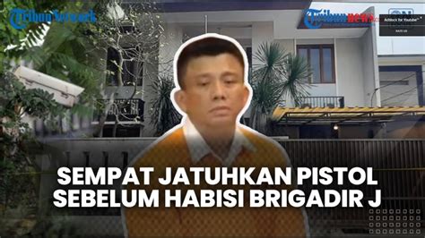 Terungkap Rekaman Cctv Detik Detik Ferdy Sambo Jatuhkan Pistol