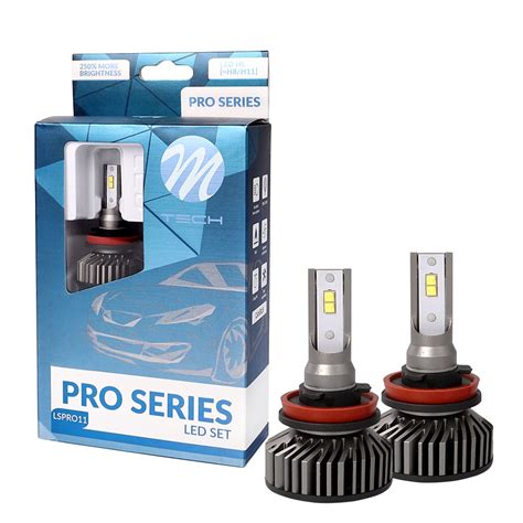 M Tech Led Professional Series Set Kit H8 H11 Osram Led Chips