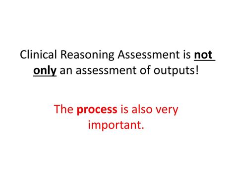 Ppt An Introduction To Clinical Reasoning Assessment Powerpoint