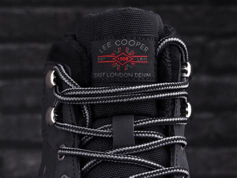 Buty męskie zimowe Lee Cooper Black Ocieplane Ceny i opinie Ceneo pl