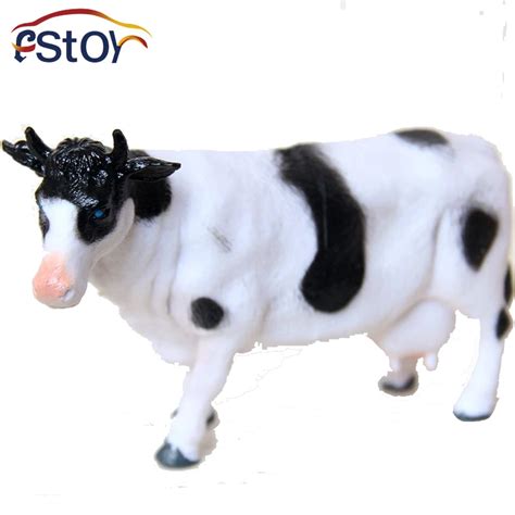 Cow Farm Animals Action Figures Model PVC Palaeobios plastic Toys Boys ...