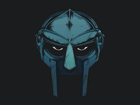 Mf Doom By Leonardo Ruiz Mf Doom Mf Doom Mask Cartoon Drawings