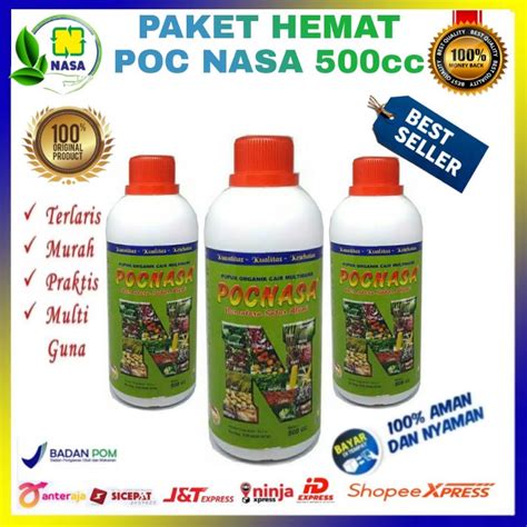 Jual Cod Paket Pertanian Pupuk Pertanian Poc Nasa Cc Pupuk Multi