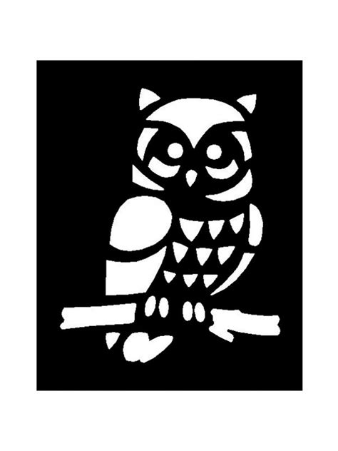 Owl Stencils Free Printable