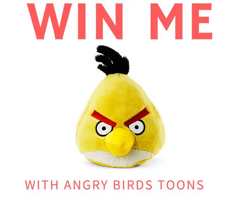 Win an Angry Birds Toons - Plush Toy - Corporate Dad