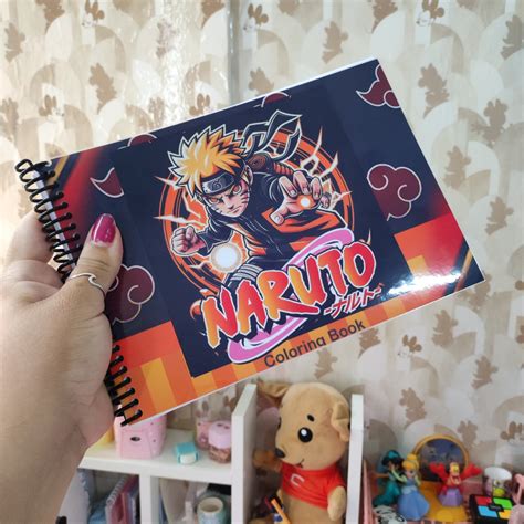 Bobbie Goods De Naruto - Livro de Colorir Naruto Estilo Bobbie Goods 52 Desenhos 120gr tamanho ...