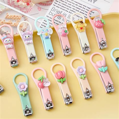 Small Cute Nail Clippers Cartoon Children Nail Clippers Shopee Singapore