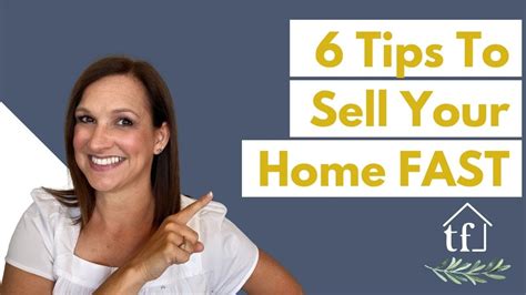 6 Steps To Sell Your Home Fast Youtube