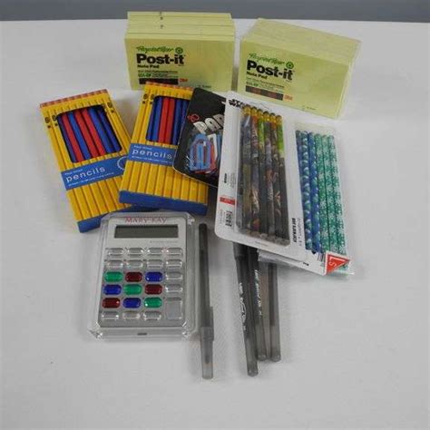 Collection Of Office Supplies With Mary Kay Calculator Gc5 Auctions