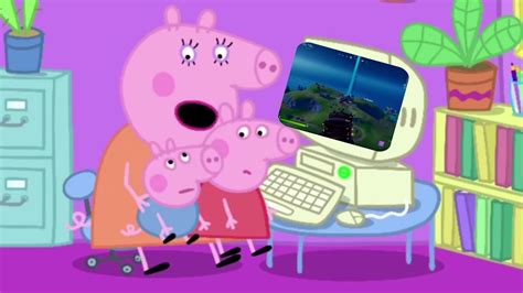 Peppa Pig Ytp Daddy Pig Gets High With Peppa And George While Playing