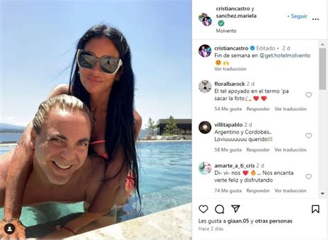 Qui N Es Mariela S Nchez La Nueva Novia De Cristian Castro Que Adem S